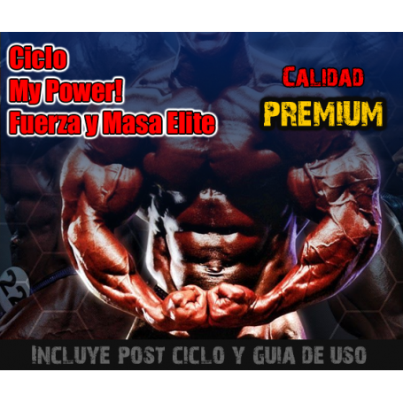 Ciclo My Power! Fuerza y Masa Elite. PREMIUM