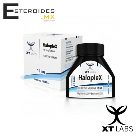 HalopleX 10 mg de Fluoxymesterone x 20 Tabletas. XT Labs Original