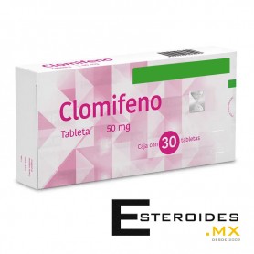 Clomifeno 50 mg x 30 tabs.