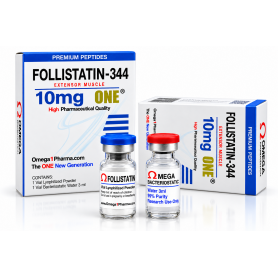 Follistatin 344 ONE 10 mg - Desarrollo de Masa Muscular. Omega ONE
