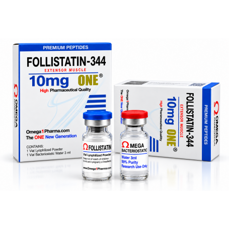 Follistatin 344 ONE 10 mg - Desarrollo de Masa Muscular. Omega ONE