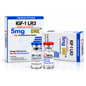 IGF-1 LR3 ONE 5 mg - Crecimiento, desarrollo y recuperación muscular. Omega ONE
