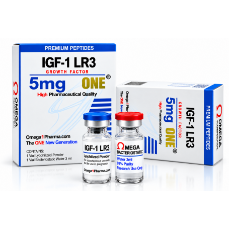 IGF-1 LR3 ONE 5 mg - Crecimiento, desarrollo y recuperación muscular. Omega ONE