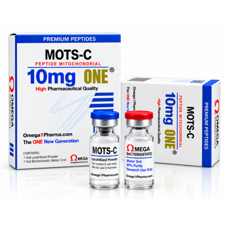 Mots-C ONE 10mg - Péptido mitocondrial energía, metabolismo y rendimiento. Omega ONE