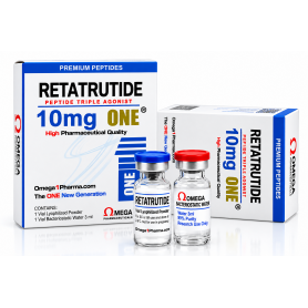 Retatrutide ONE 10mg - Péptido para control del apetito, reducción de peso y composición corporal. Omega ONE